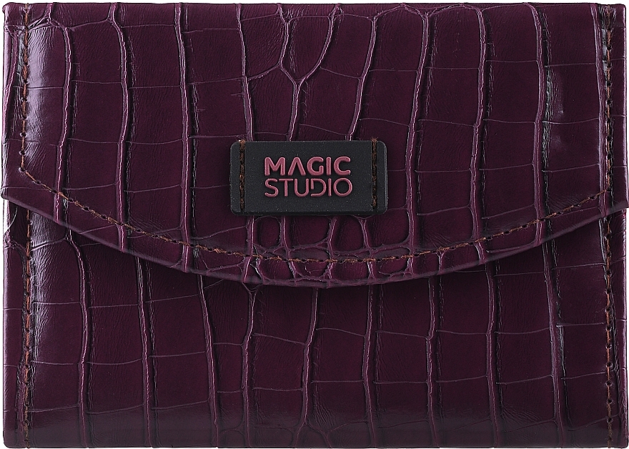 Палетка для макияжа, фиолетовый чехол - Magic Studio Wild Safari Makeup Set Travel Wallet — фото N2