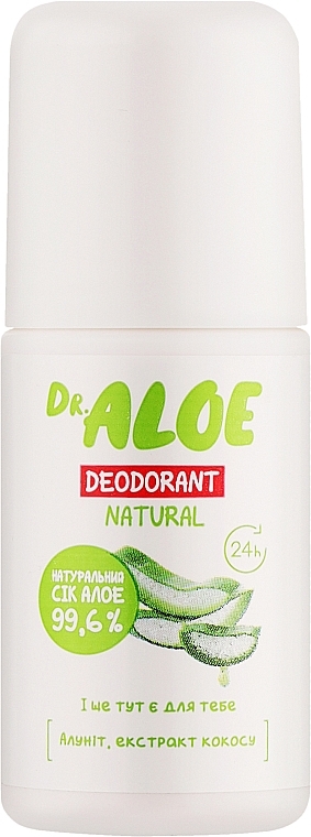 Натуральний дезодорант - Dr. Aloe Natural Deodorant — фото N1