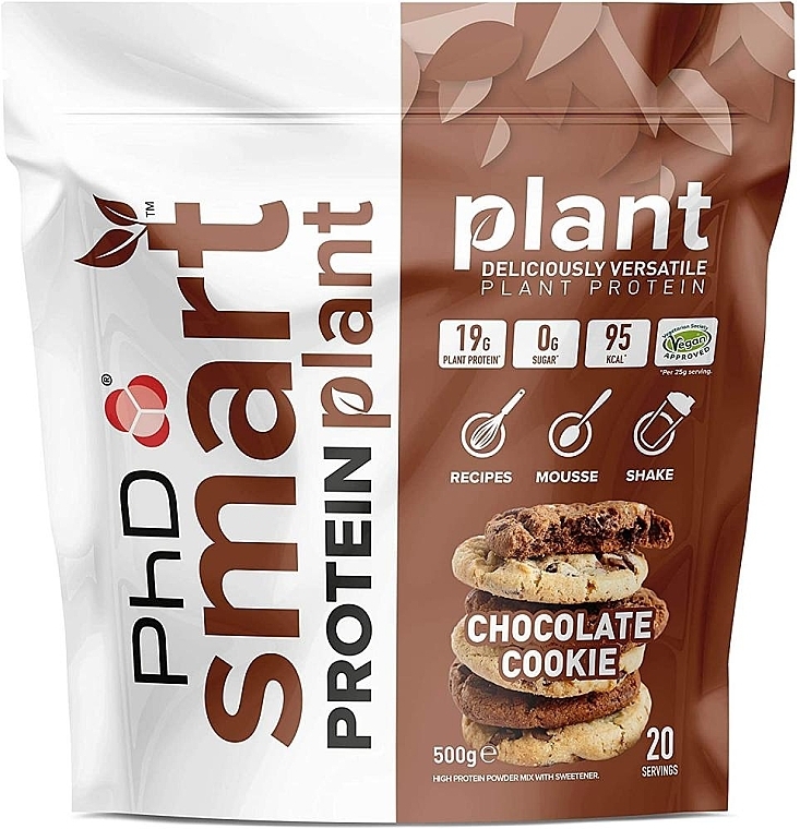 Смартпротеїн, шоколадне печиво - PhD Smart Protein Plant Chocolate Cookie Flavour — фото N1