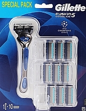 Духи, Парфюмерия, косметика Бритва с 10 сменными кассетами - Gillette Fusion5 Proglide