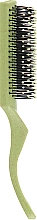 Прямоугольная массажная щетка, салатовая, FC-016 - Dini — фото N3