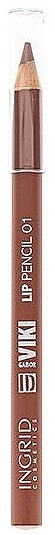 Олівець для губ - Ingrid Cosmetics x Viki Gabor ID Lip Pencil — фото N1