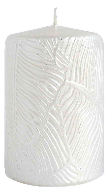 Декоративная свеча, 7х10 см, белая - Artman Tivano — фото N1