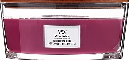 Ароматическая свеча в стакане - Woodwick Ellipse Candle Wild Berry & Beets — фото N1