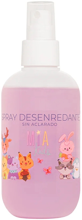 Дитячий спрей для розплутування волосся - Mia Cosmetics Paris Mia Kids Spray Desenredante — фото N1