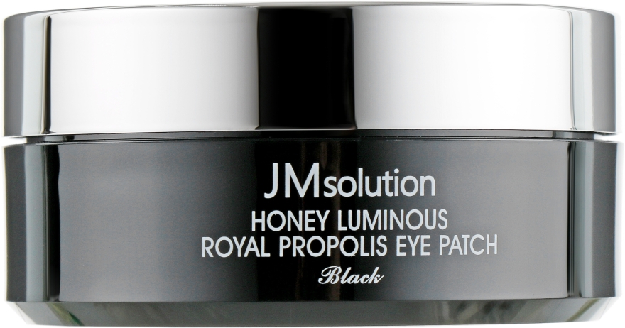 Гидрогелевые патчи для кожи вокруг глаз - JMsolution Honey Luminous Royal Propolis Eye Patch Black — фото N2