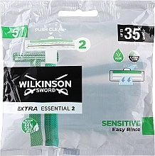 Духи, Парфюмерия, косметика Бритва, 5 шт. - Wilkinson Rasoio Extra Essential 2 Sensitive