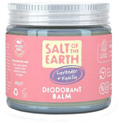 Натуральный дезодорант-бальзам - Salt of the Earth Lavender & Vanilla Deodorant Balm — фото N1