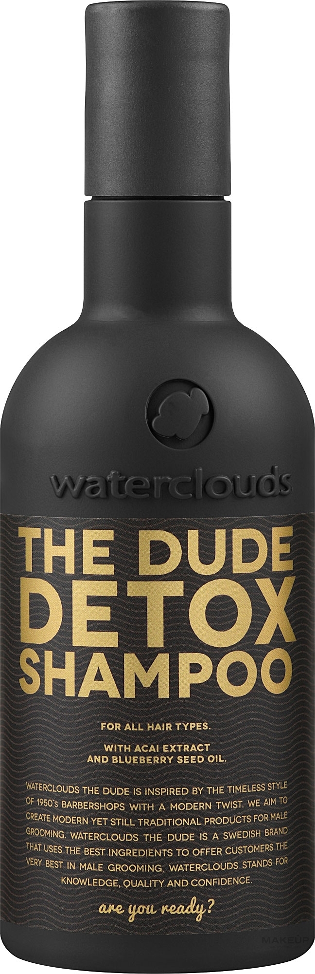 Шампунь "Детокс" - Waterclouds The Dude Detox Shampoo — фото 250ml