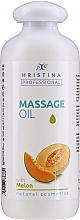 Духи, Парфюмерия, косметика Масло для массажа "Дыня" - Hristina Professional Melon Massage Oil