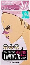 Парфумерія, косметика Очищувальні смужки для носа "Лаванда" - Look At Me Nose Pore Lavender Strips