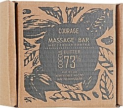Батер для тіла - Courage Massage Bar Cocoa — фото N2