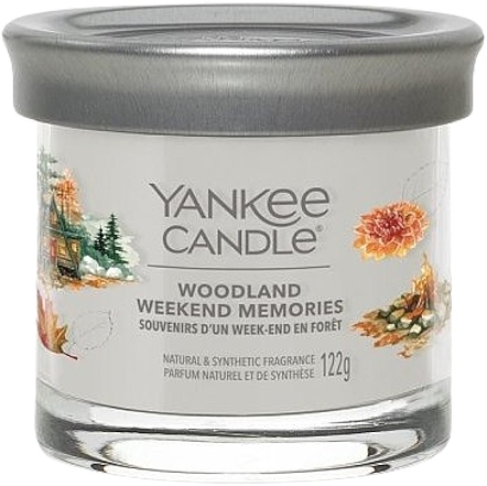 Ароматична свічка в склянці "Woodland Weekend Memories" - Yankee Candle Signature Tumbler — фото N1