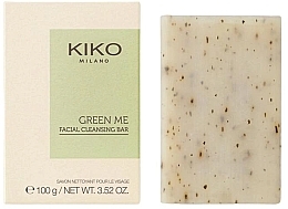 Духи, Парфюмерия, косметика Мыло для умывания - Kiko Milano Green Me Facial Cleansing Bar