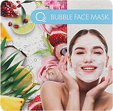 Парфумерія, косметика Маска для обличчя бульбашкова із сильною кисневою дією - Lambre O2 Bubble Face Mask