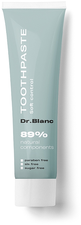 ПОДАРУНОК! Зубна паста заспокійлива "Soft Control" - Dr.Blanc Toothpaste Green