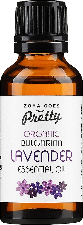 Органическое эфирное масло болгарской лаванды - Zoya Goes Pretty Organic Bulgarian Lavender Essential Oil — фото N3