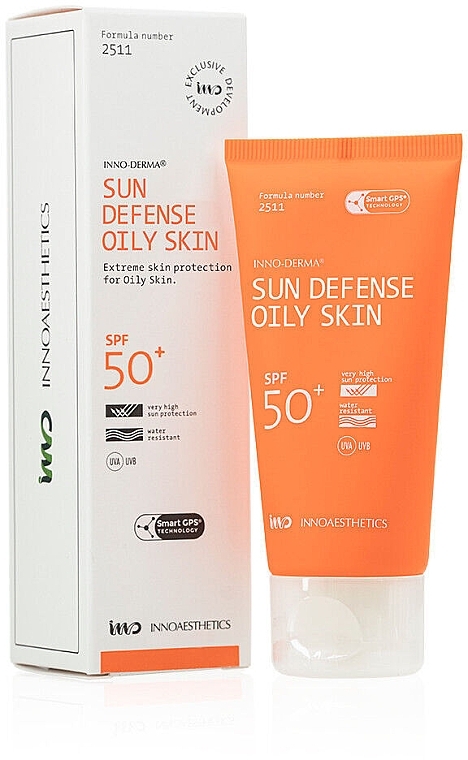 Солнцезащитный крем - Innoaesthetics Inno-Derma Sun Defense Oily Skin Spf 50