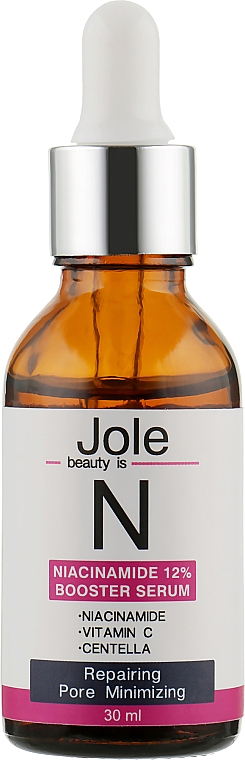 Сироватка-бустер з ніацинамідом 12% і вітаміном С - Jole Niacinamide N12 Intensive Booster Serum