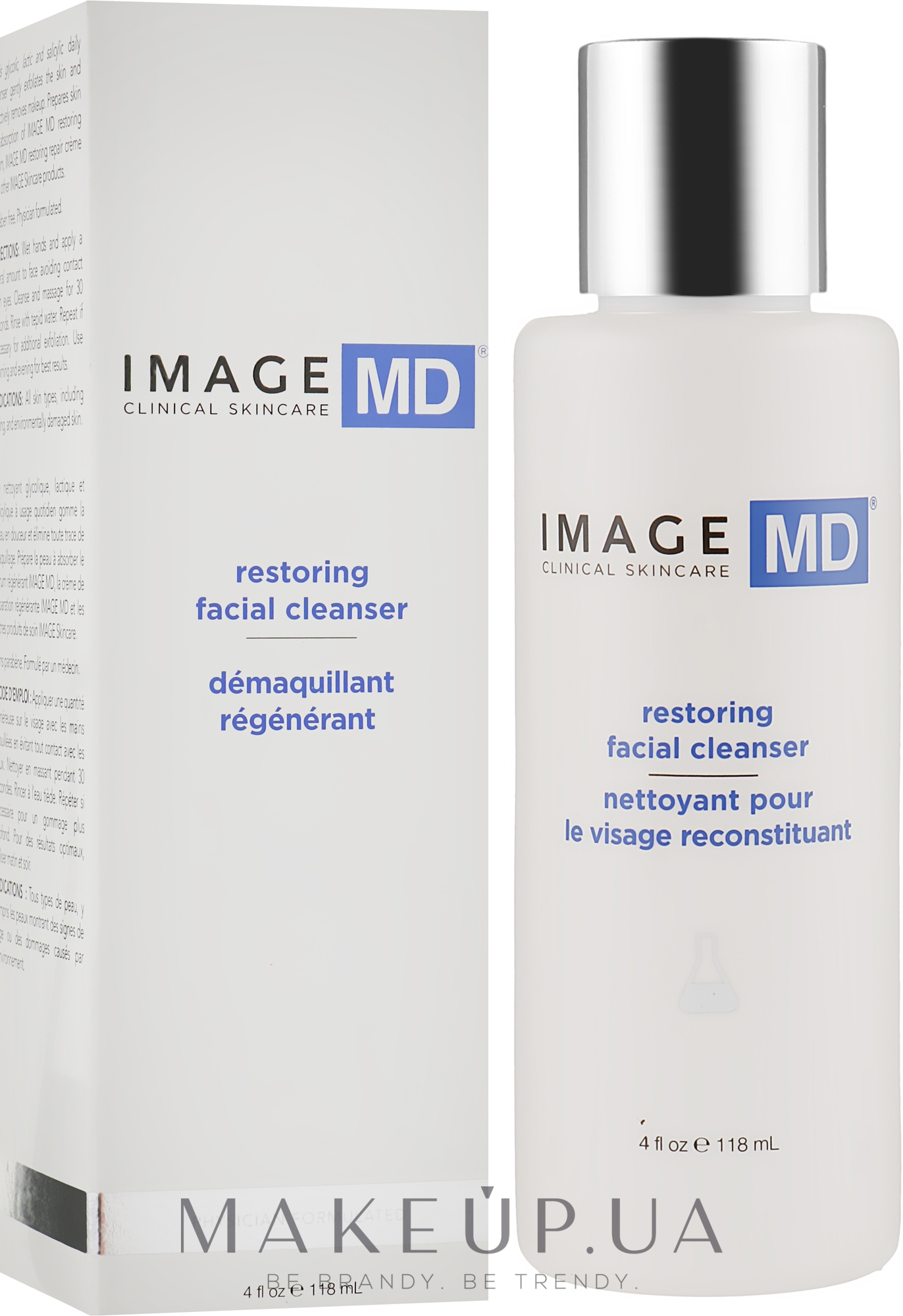 Очищувальний гель з АНА/ВНА-кислотами - Image Skincare MD Restoring Facial Cleanser — фото 118ml
