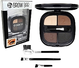 Духи, Парфюмерия, косметика Набор для ухода за бровями - W7 Brow Bar Eyebrow Stencil Kit