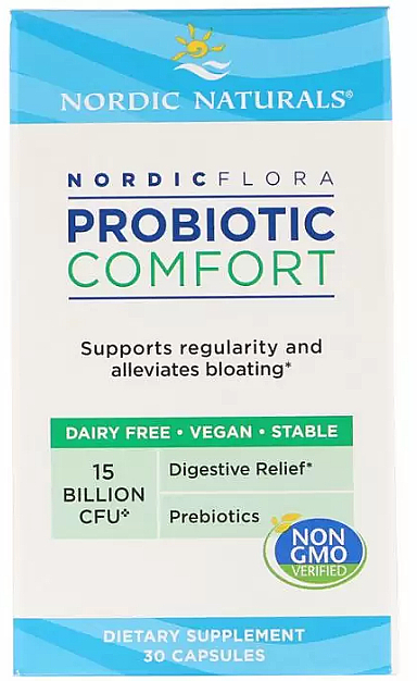 Харчова добавка, 15 млрд "Пробіотик" - Nordic Naturals Probiotic — фото N1