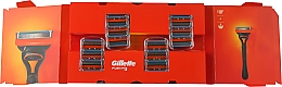 Сменные кассеты для бритья, 16 шт. - Gillette Fusion 5 Blades  — фото N1
