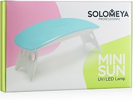 Духи, Парфюмерия, косметика Лампа UV/LED для полимеризации гель-лаков - Solomeya Mini Sun 