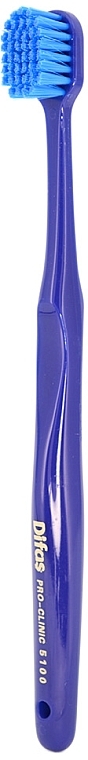 Зубна щітка "Ultra Soft" 512063, темно-синя із синьою щетиною, в кейсі - Difas Pro-Clinic 5100 — фото N1