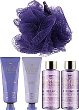 Набор, 6 продуктов - Grace Cole The Luxury Bathing Lavender Sleep Therapy Sleep Saviours Glass Box — фото N2
