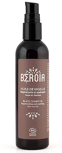 Олія чорного кмину для тіла, обличчя та волосся - Beroia Back Cumin Oil — фото N1