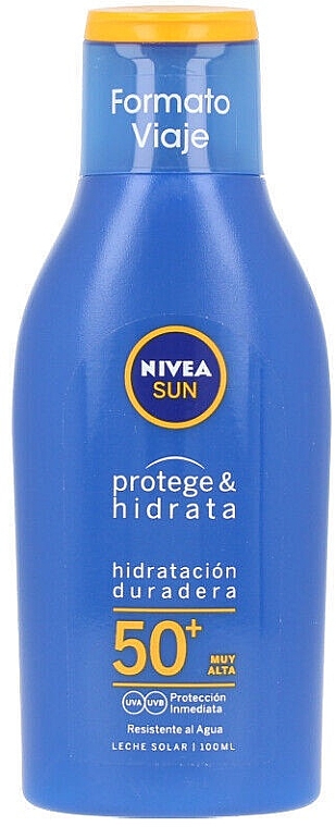 Солнцезащитный лосьон для тела - NIVEA Sun Protect & Moisture Lotion SPF 50 — фото N1