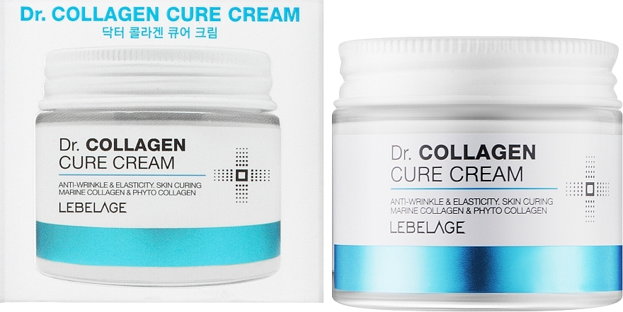 Крем для обличчя з колагеном - Lebelage Dr. Collagen Cure Cream — фото N2