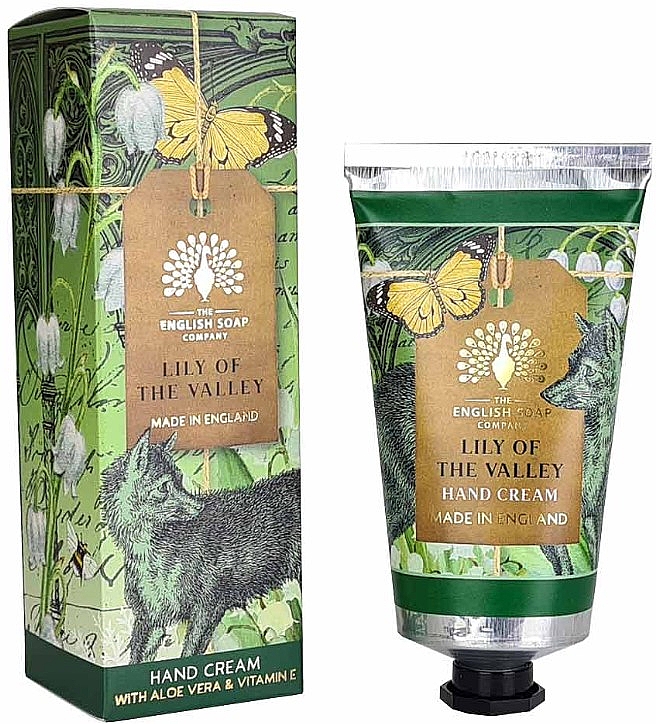 Крем для рук "Ландыш" - The English Soap Company Anniversary Lily of The Valley Hand Cream — фото N1
