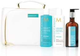 Духи, Парфюмерия, косметика Набор - Moroccanoil Volumizing Essentials (treatment/125ml + cond/250ml + shm/250ml)