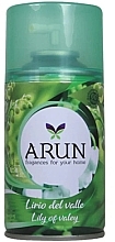 Парфумерія, косметика Змінний аерозольний балон до автоматичного освіжувача повітря "Конвалія" - Arun Lily Of Valey Refill