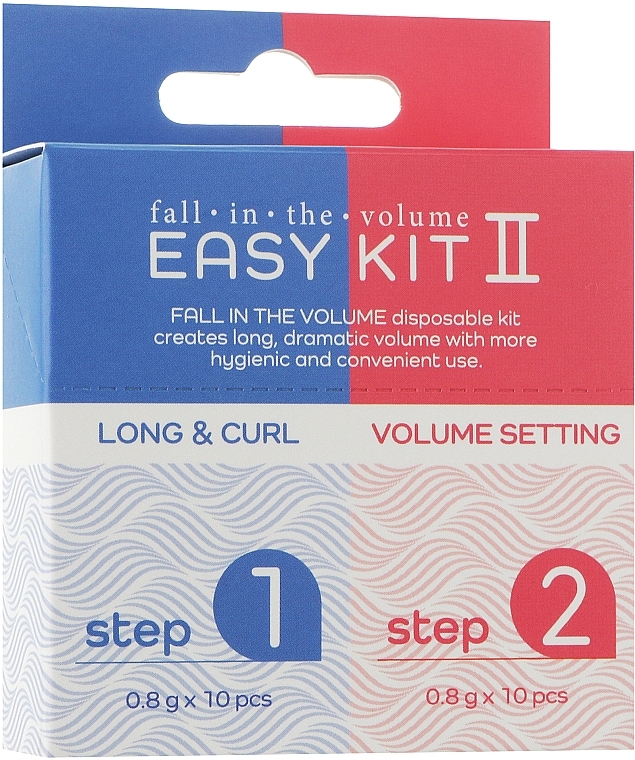 Набор для ламинирования ресниц - Puluk Fall In The Volume Easy Kit (2*10*0,8g) — фото N2