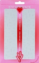 Парфумерія, косметика Дизайнерські наклейки для нігтів "Zodiac Silver" - StickersSpace