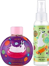 Набор - Avon Funny Lama (b/bath/250ml + spray/100ml) — фото N1