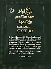 Парфумерія, косметика Антивіковий денний крем для обличчя - MyIDi Age-Off Cream SPF 30 (пробник)