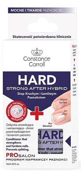 Укрепитель ногтей против слабости и ломкости - Constance Carroll Prosalon Hard Strong After Hybrid — фото N1