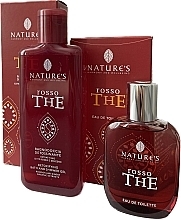 Nature's The Rosso - Подарочный набор (edt/50ml + sh gel/200ml) — фото N1