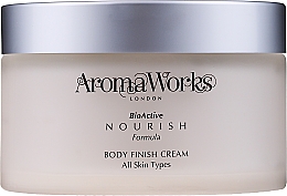 Парфумерія, косметика Крем для тіла - AromaWorks Body Finish Cream
