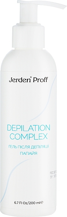 Гель після депіляції "Папайя" - Jerden Proff Depilation Complex — фото N3