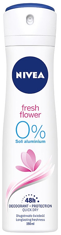 Дезодорант-антиперспірант-спрей - NIVEA Fresh Flower Deodorant Spray — фото N1