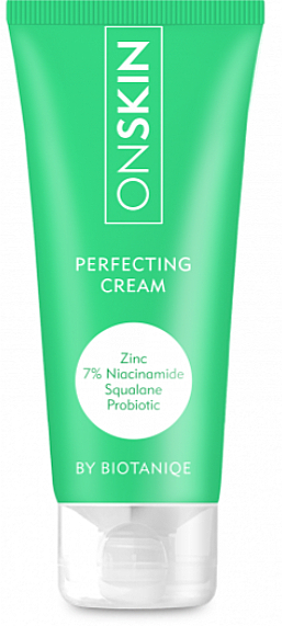 Крем для обличчя проти недосконалостей - Biotaniqe OnSkin Perfecting Cream — фото N1