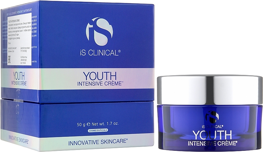 РАСПРОДАЖА Крем интенсивный омолаживающий для лица - iS Clinical Youth Intensive Creme * — фото N2