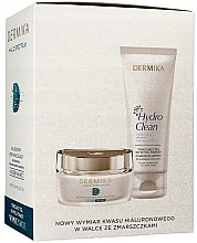 Парфумерія, косметика Набір - Dermika HialiQ Spectrum 30+ (cr/50ml + gel/150ml)