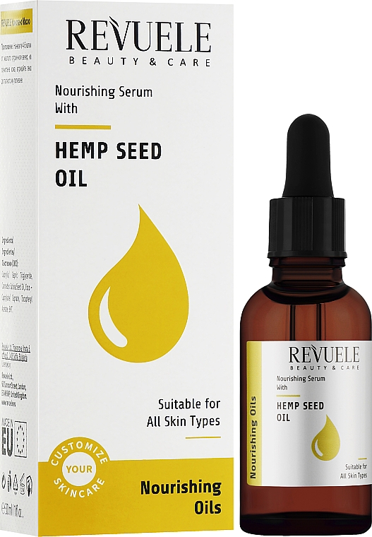 Масло семян конопли - Revuele Nourishing Oils Hemp Seed Oil — фото N2