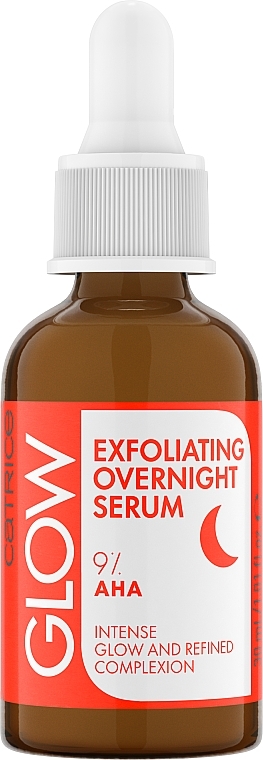 Нічна сироватка для обличчя - Catrice Glow Exfoliating Overnight Serum — фото N1